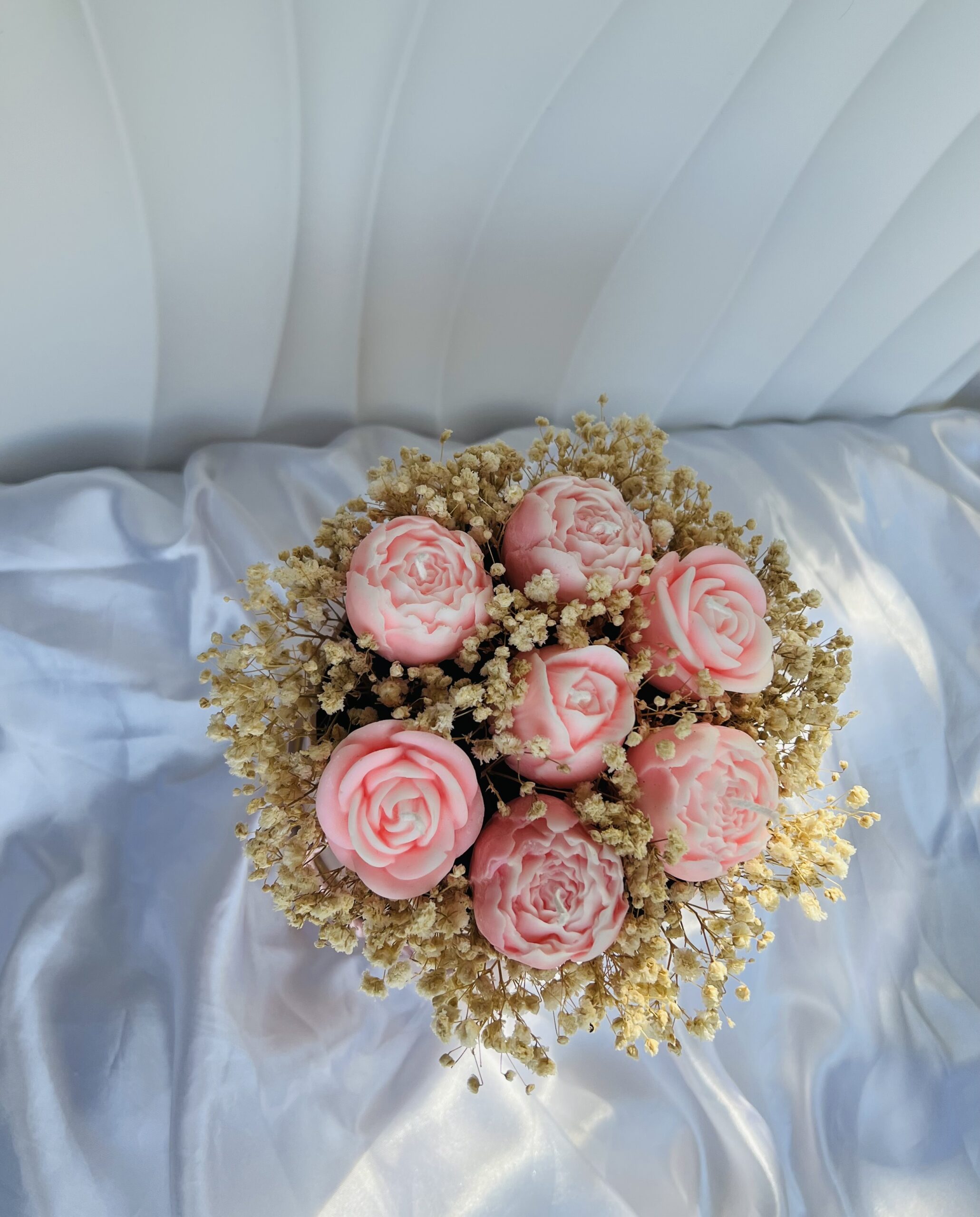 Kerzenstrauß „Rosen“ – Bild 2