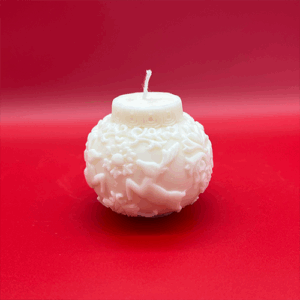Kerze „Weihnachtskugel“