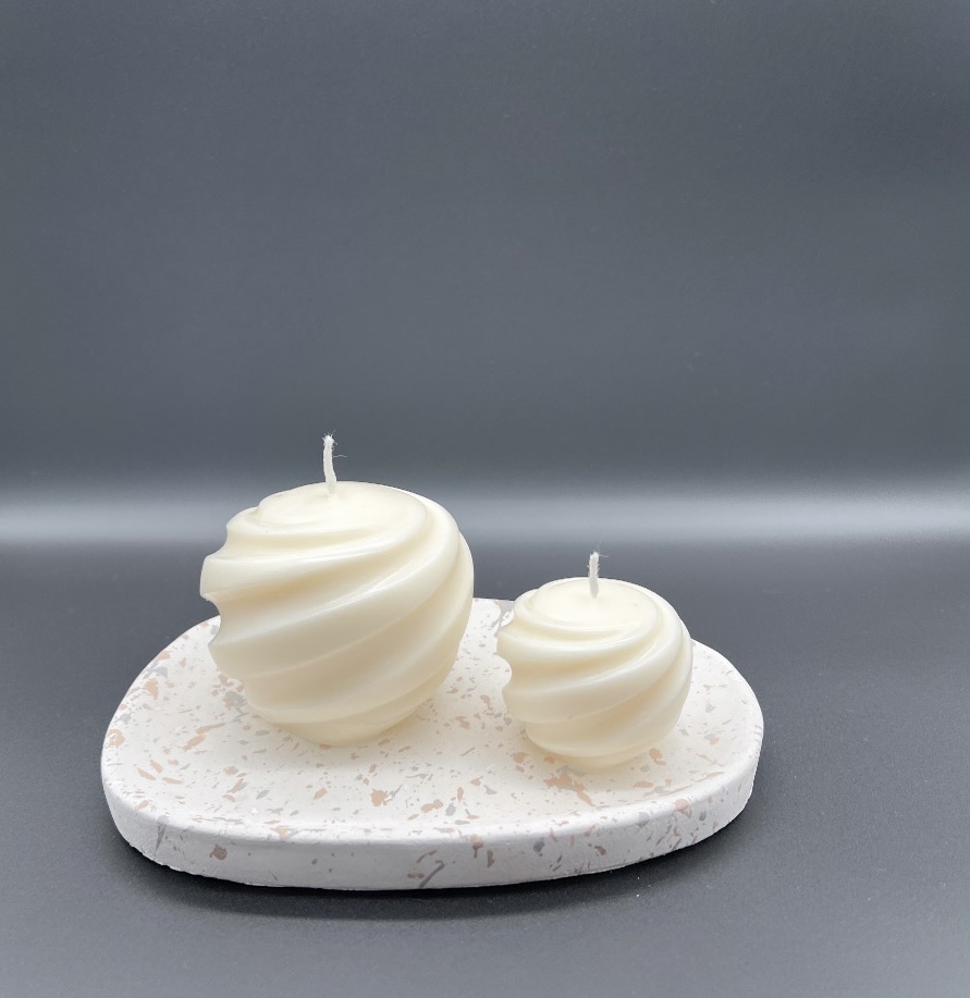 Kerzenset „Spiralkugel“ – Bild 3