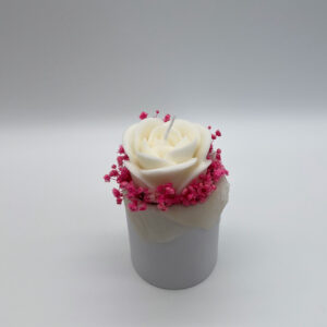 Kerze "Rose“